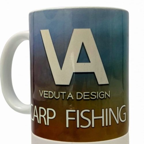 Чашка керамічна Veduta Ceramic Mug 330мл Carp Angler