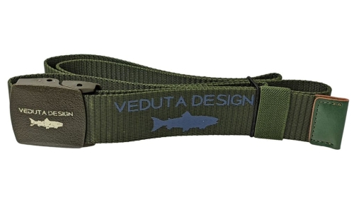 Ремень Veduta Nylon Belt, пластиковая пряжка, Khaki, 120см