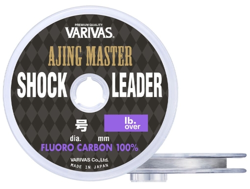 Флюорокарбон Varivas Ajing Master Shock Leader 30м #0.5/0,117мм 2lb