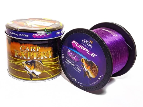 Жилка Energofish Carp Expert UV Purple 1000м 0,25мм 8,9кг