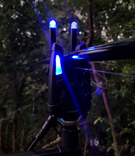 Стабилизатор удилища Flacarp ARS2 LED-B с подсветкой, синий
