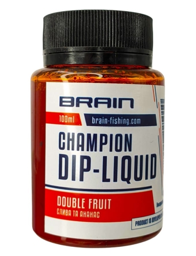 Дип-ликвид Brain Champion Double Fruit (слива+ананас) 100мл