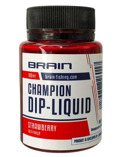 Дип-ликвид Brain Champion Strawberry (клубника) 100мл