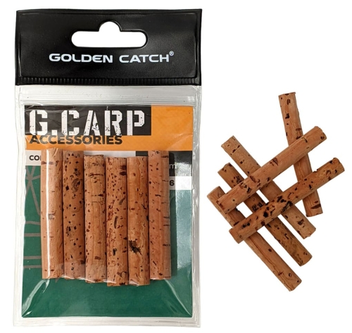 Палочки корковые Golden Catch Carp Cork Sticks 6мм (6шт/уп)