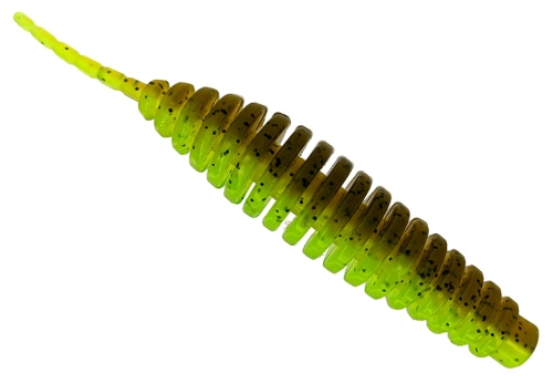 Силикон Fishup Tanta 3,0" 204 - Green Pumpkin/Chartreuse (6шт/уп)