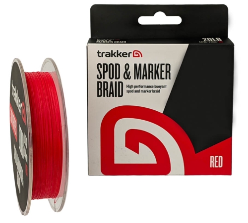 Шнур Trakker Spod & Marker Braid Red 300м 0,24мм 20lb