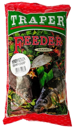 Прикормка Traper Secret Series 1кг Feeder Shrimp (креветка)
