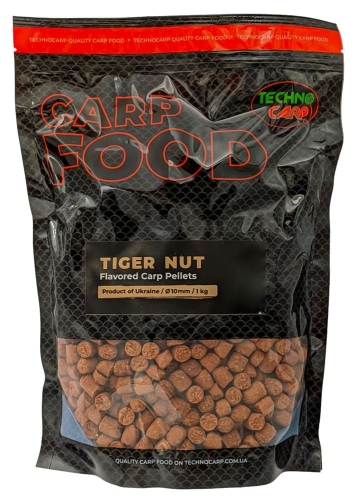 Пеллетс Technocarp Flavored Carp Pellets Tiger Nut - 10мм 1кг