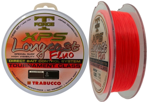 Лісочка Trabucco T-Force XPS Longcast Fluo Orange 1200м 0,221мм