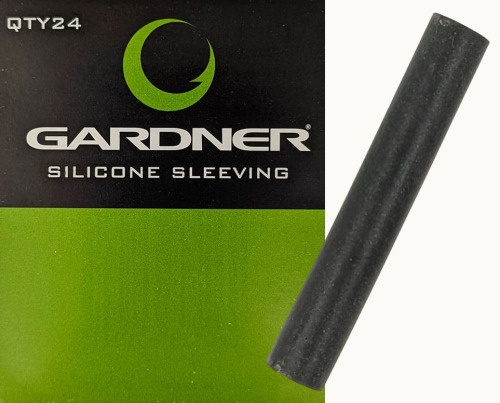 Силіконові трубки для застібок Gardner Covert Silicone Sleeves, grey (24шт/уп)