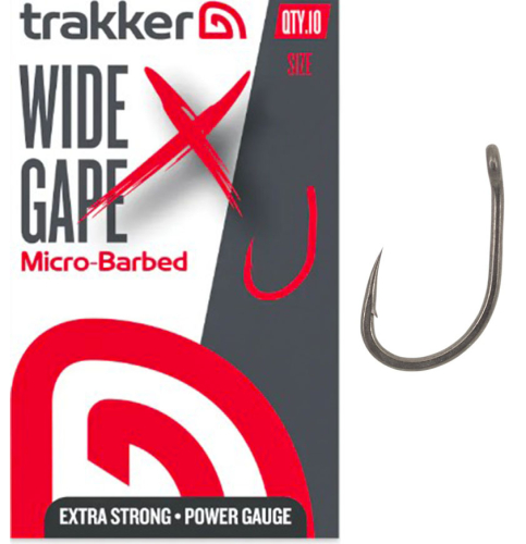 Крючки Trakker Wide Gape XS Hooks №02 micro barbed (10шт/уп)