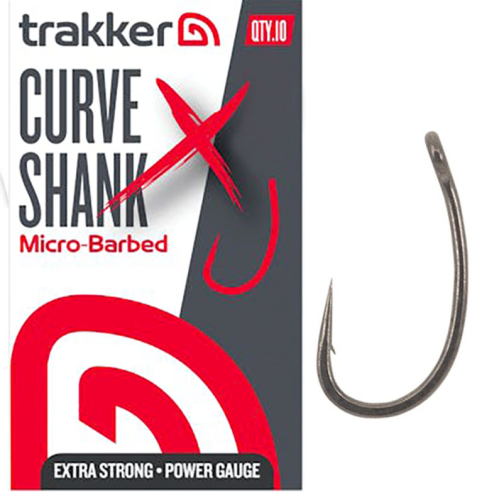 Гачки Trakker Curve Shank XS Hooks №04 micro barbed (10шт/уп)