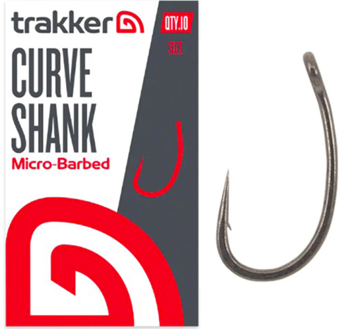 Гачки Trakker Curve Shank Hooks №06 micro barbed (10шт/уп)