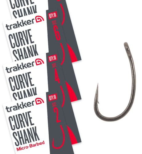 Крючки Trakker Curve Shank Hooks micro barbed
