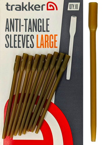 Противозакручиватель Trakker Anti Tangle Sleeves, Large (10шт/уп)