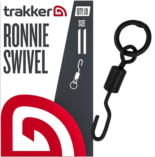 Вертлюг Trakker Ronnie Swivell №11 black (10шт/уп)