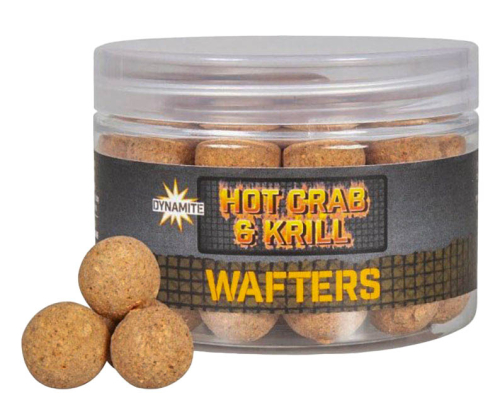 Бойлы Dynamite Baits Hot Crab & Krill Wafters 15мм (DY1696)