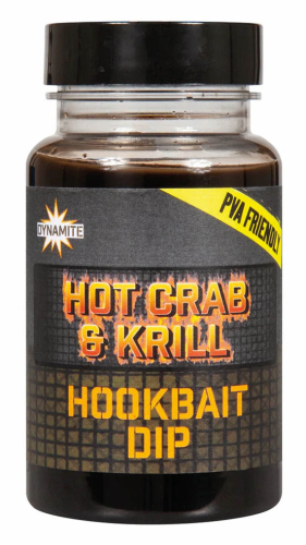 Діп Dynamite Baits Hot Crab & Krill Concentrate Dip 100мл (DY1694)