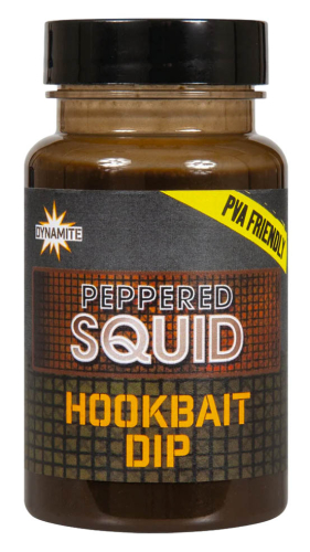 Діп Dynamite Baits Peppered Squid Concentrate Dip 100мл (DY1692)