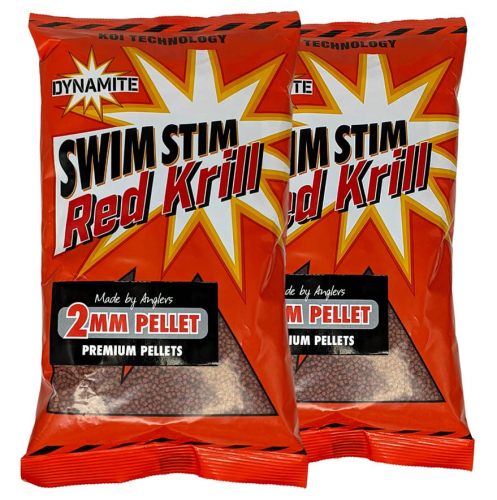 Пеллетс Dynamite Baits Swim Stim Red Krill Pellets