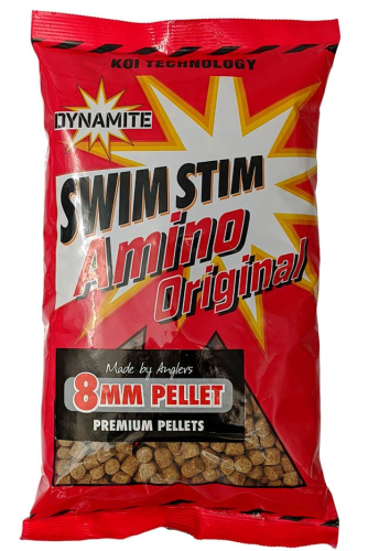 Пеллетс Dynamite Baits Swimstim Amino Original Pellets 900г 8мм (DY099)