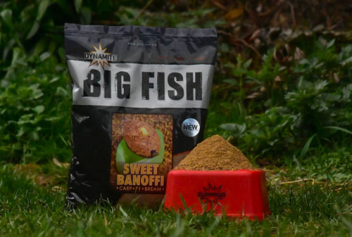 Прикормка Dynamite Baits Big Fish 1,8кг - Sweet Banoffi Method Mix