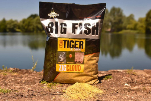 Прикормка Dynamite Baits Big Fish 1,8кг - Sweet Tiger & Corn Zig Cloud