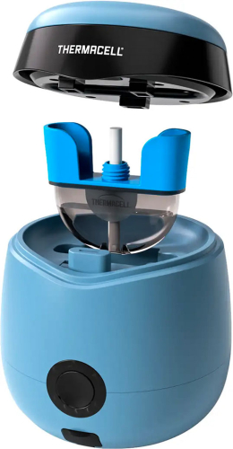 Пристрій від комарів Thermacell E55 (40) Recharagable Mosquito Repeller, blue