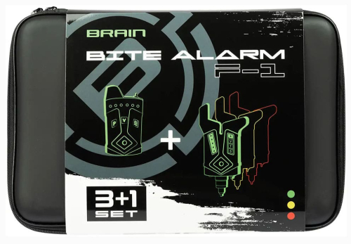 Набор сигнализаторов Brain Wireless Bite Alarm F-1 3+1