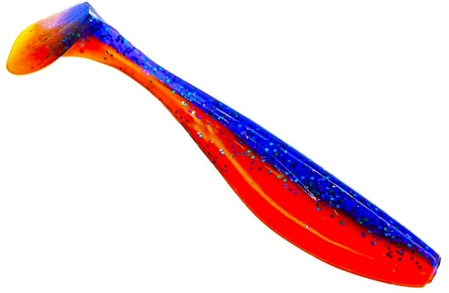 Силикон Fishup Wizzle Shad 2,0" 207 - Dark Violet/Orange (10шт/уп)