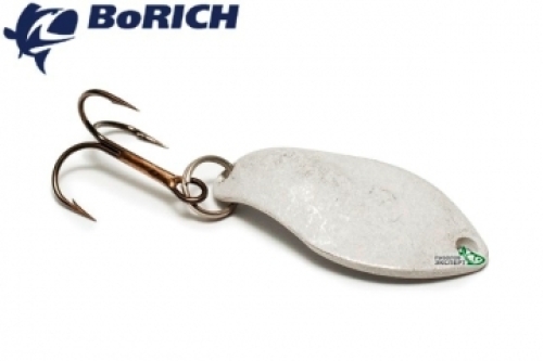 Блешня BoRich "Кобра" 1,8г срібло матове