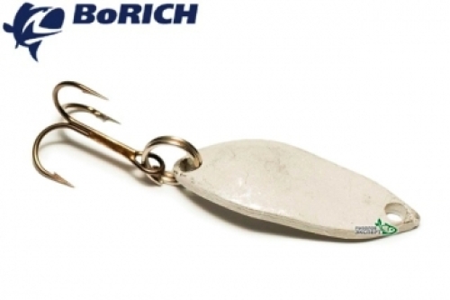 Блешня BoRich "Lola" 1,5г срібло матове