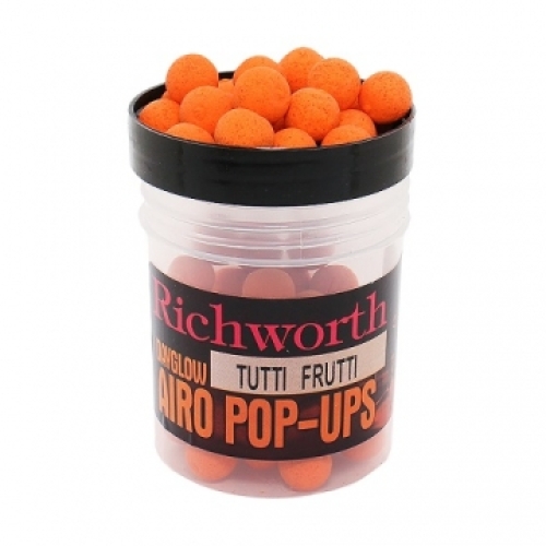 Бойли Richworth Dayglow Airo Pop-Up New 15мм Tutti-Frutti