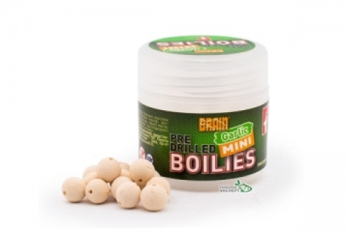 Бойлы Brain Mini Boilies pre-drilled Garlic 10мм 20г