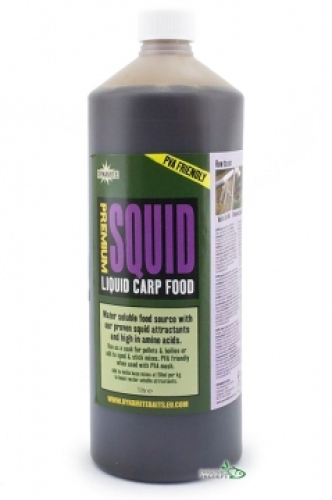 Ликвид Dynamite Baits Premium Liquid Carp Food - Squid 1л (DY338)