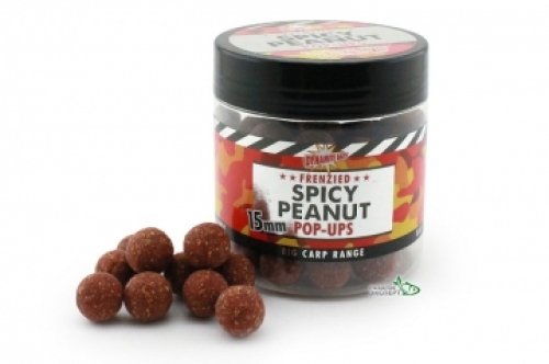 Бойлы Dynamite Baits Foodbait Pop-Ups Spicy Peanut 15мм (DY672)