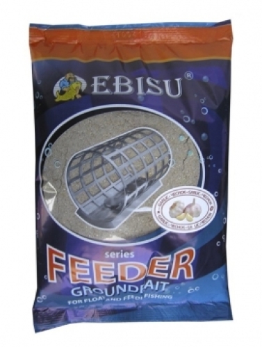 Прикормка Ebisu серия Feeder - Чеснок 0,85кг