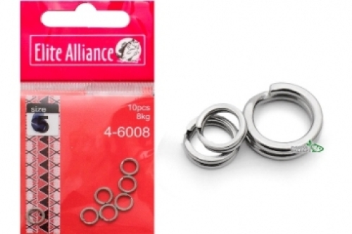 Кільця заводні Elite Alliance Split Ring size 8