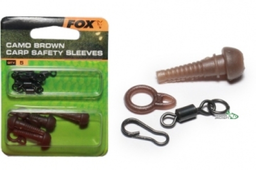 Набор Fox Carp Safety Sleeves-Brown CAC269