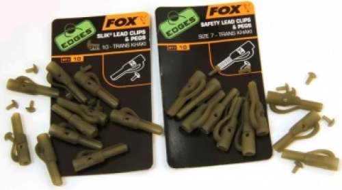 Кліпса безпечна Fox Edges Safety Lead Clips & Pegs, size 7 (CAC477)