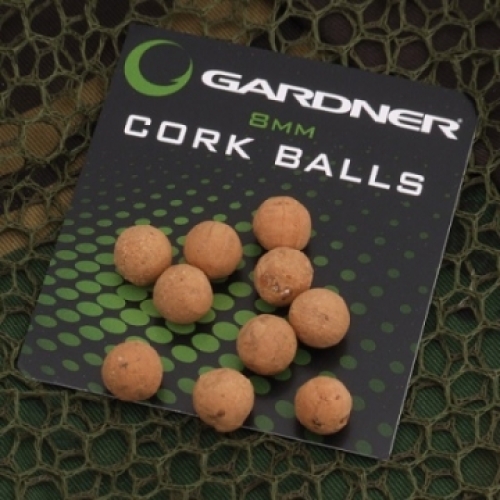 Коркові кульки Gardner Cork Balls mixed, 8-16мм, 10шт