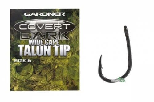 Крючки Gardner Covert Dark Wide Gape Talon Tip Hooks № 06 (10шт/уп)