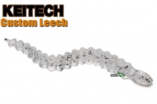Силікон Keitech Custom Leech 3,0" - 109C Ice Fish