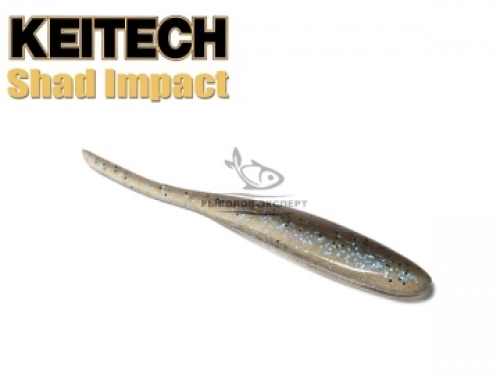 Силікон Keitech Shad Impact 3,0" - 440 Electric Shad