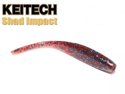 Силікон Keitech Shad Impact 3,0" - ea#03 Grape
