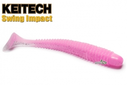 Силикон Keitech Swing Impact 3,5" - ea#08 Bubblegum Shiner