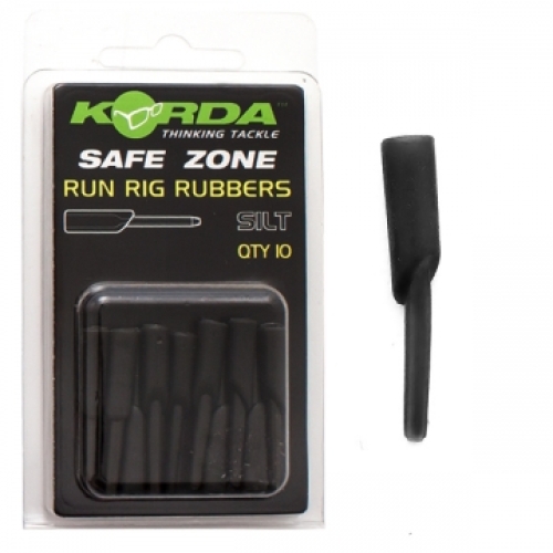 Кліпса Korda для ковзного оснащення Run Rig Rubber Silt