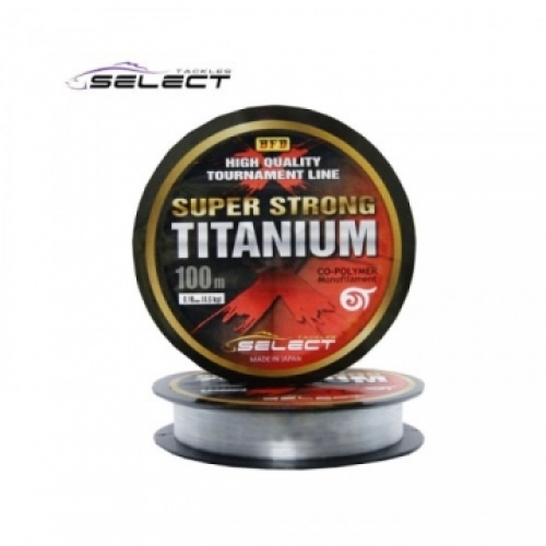 Леска Select Titanium 100м 0,18мм steel