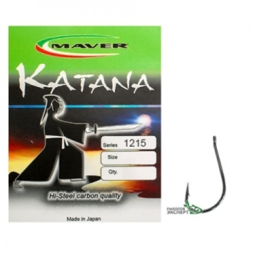 Крючки Maver Katana 1215A №08 (20шт/уп)