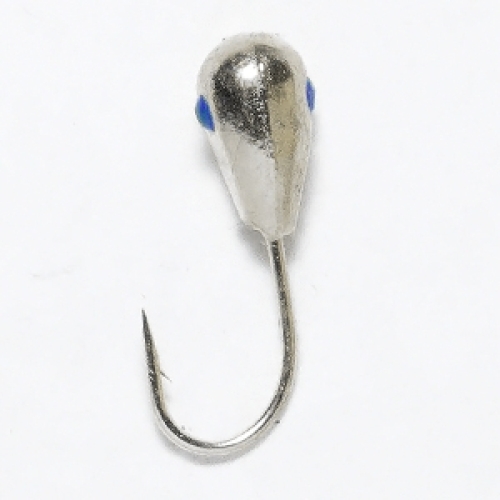 Мормышка вольфрамовая Nautilus Капля малая с лыской Ø3.0-001